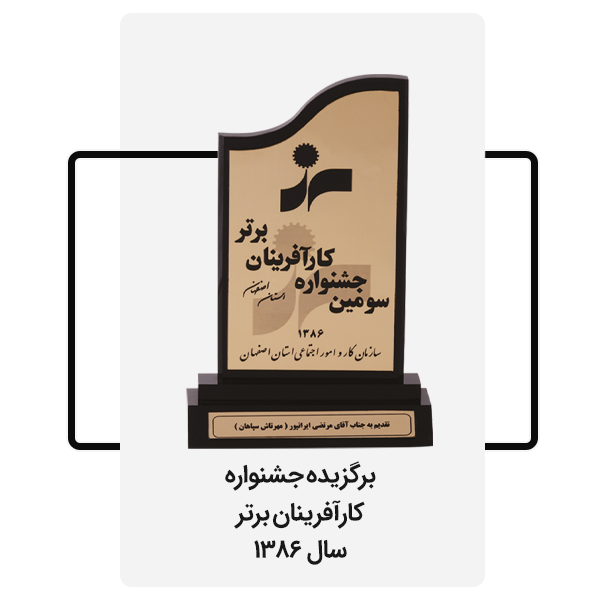 برگزیده جشنواره کارآفرینان برتر